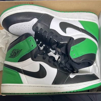 Nike Air Jordan 1 Retro High OG "Celtics/Black and Lucky Green" (2023)