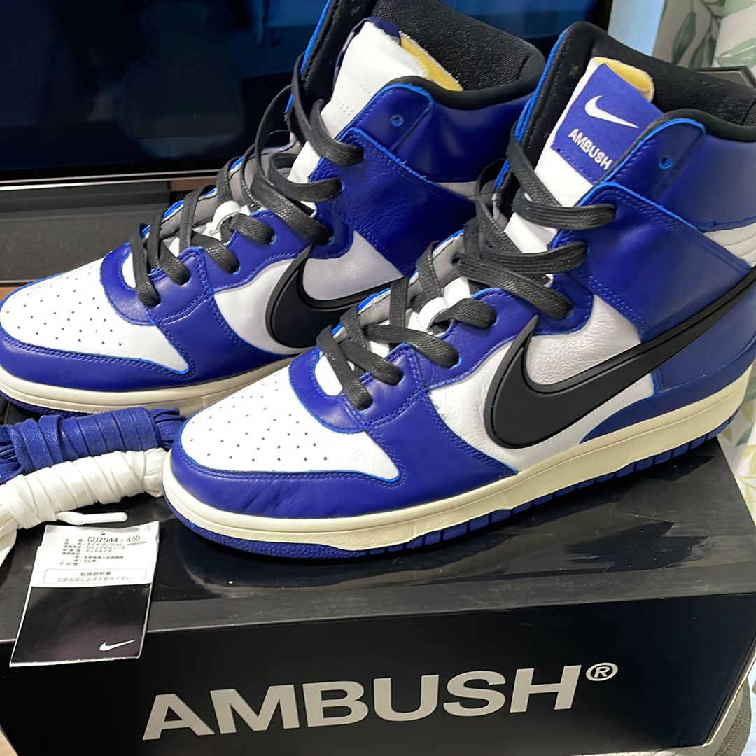 AMBUSH × NIKE DUNK HIGH "DEEP ROYAL"