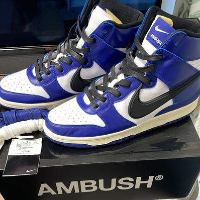 AMBUSH × NIKE DUNK HIGH "DEEP ROYAL"