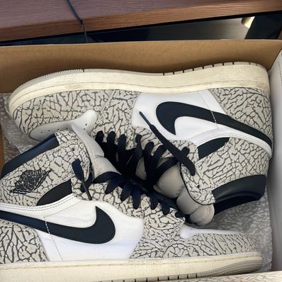 Nike Air Jordan 1 High OG "White Cement/Safari"