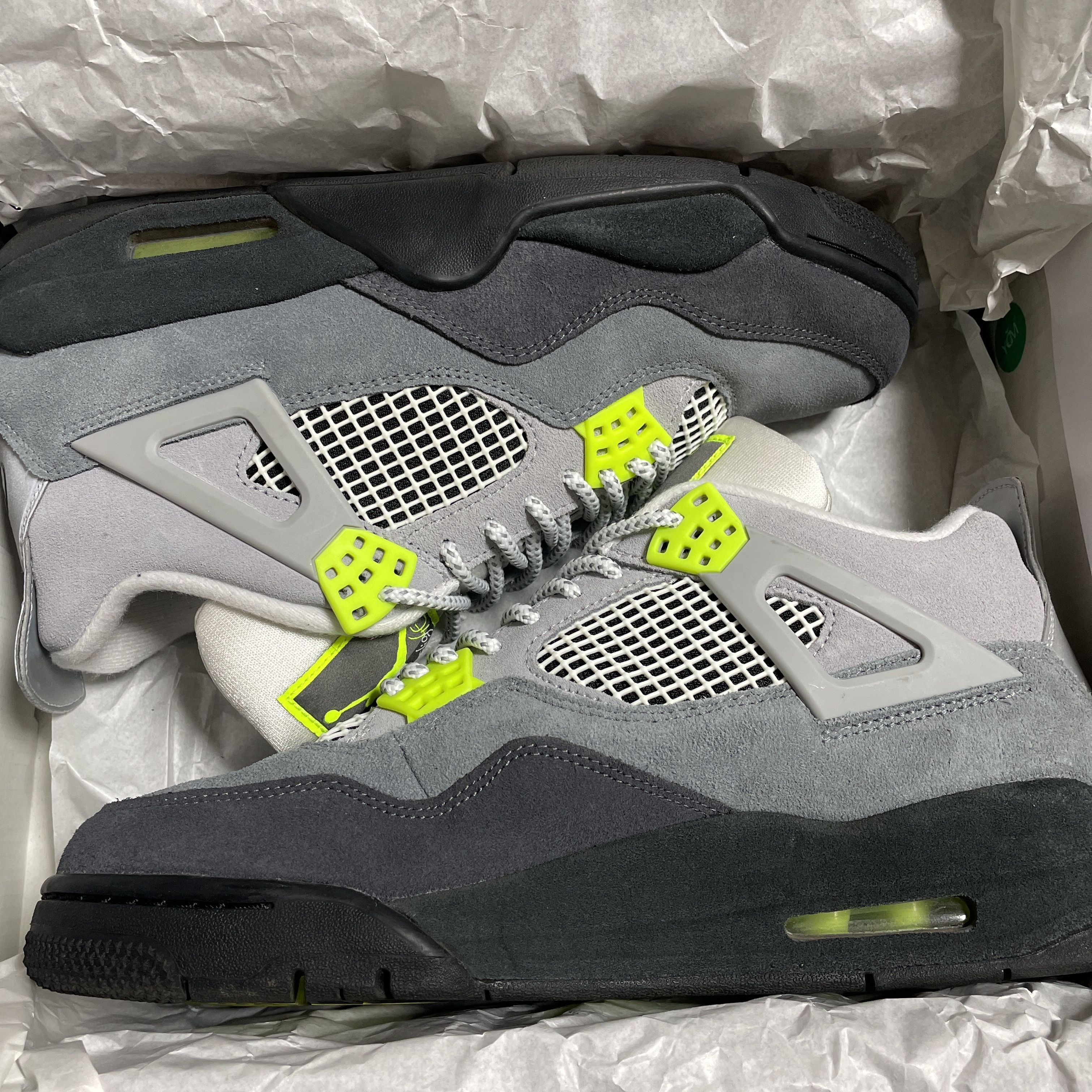 NIKE AIR JORDAN 4 RETRO LE "NEON"