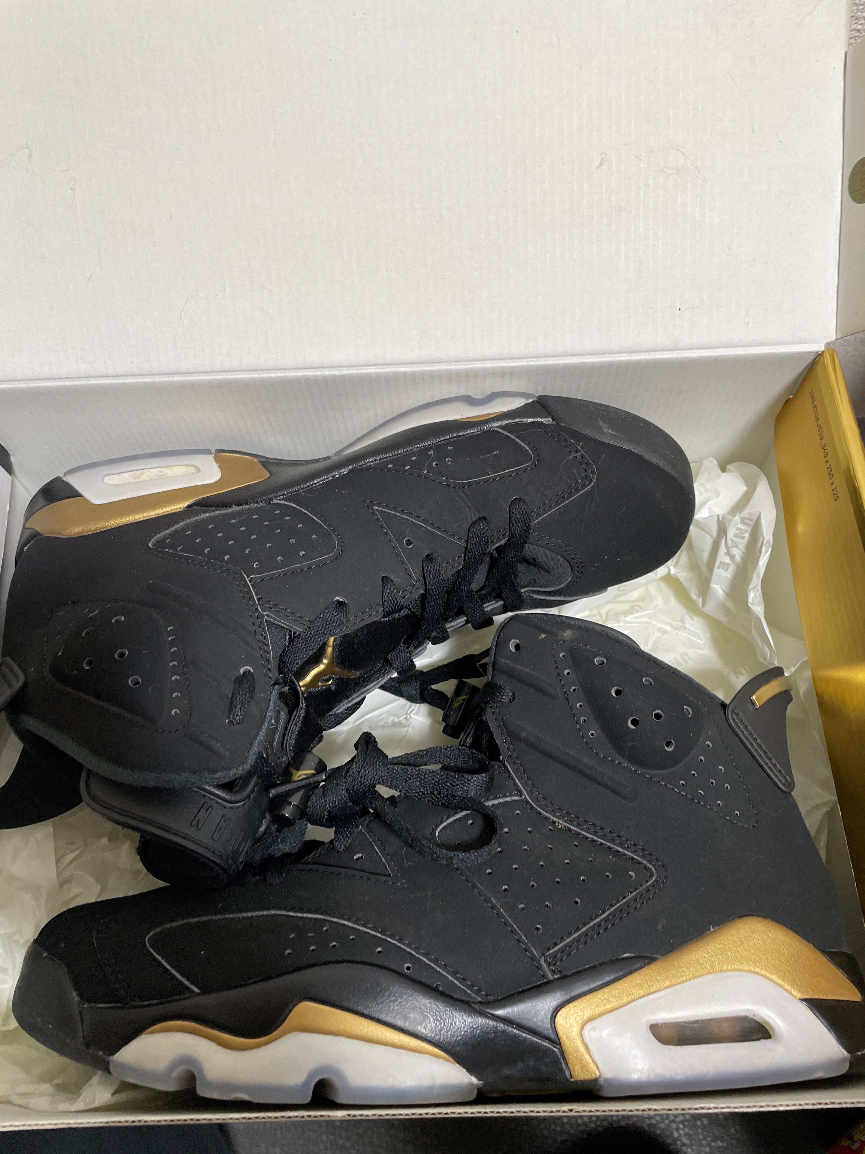 Nike Air Jordan 6 DMP "Black/Metallic Gold" (2020)  