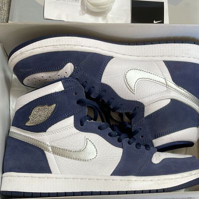Nike Air Jordan 1 High OG CO.JP "White/Midnight Navy" (2020)(ブリーフケースなし)