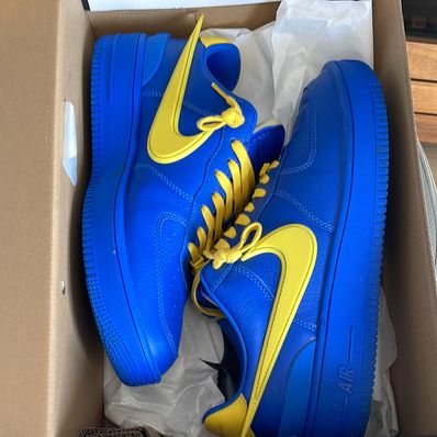 AMBUSH × Nike Air Force 1 Low "Game Royal and Vivid Sulfur"