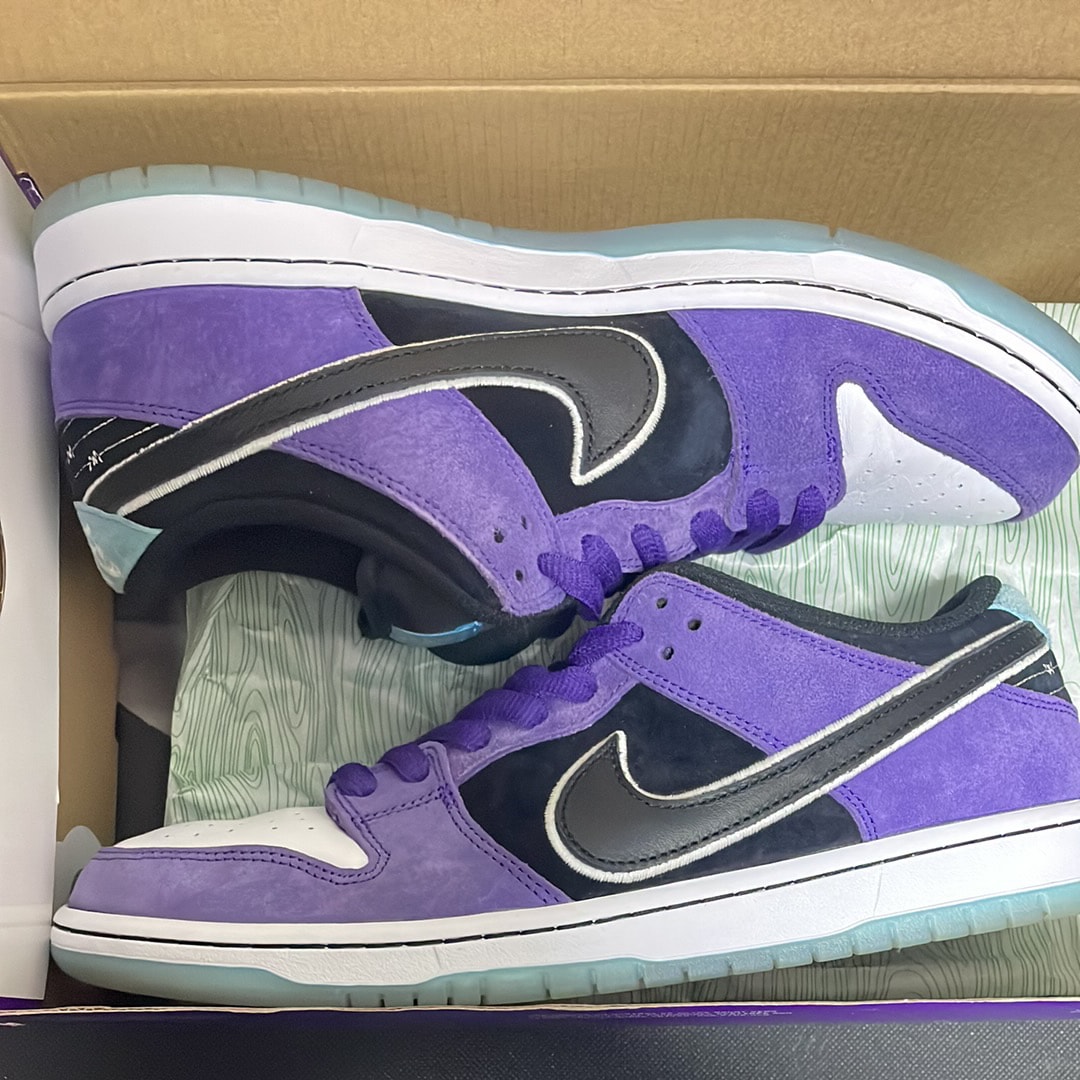 Hayley Wilson × Nike SB Dunk Low Pro "Black and Court Purple"