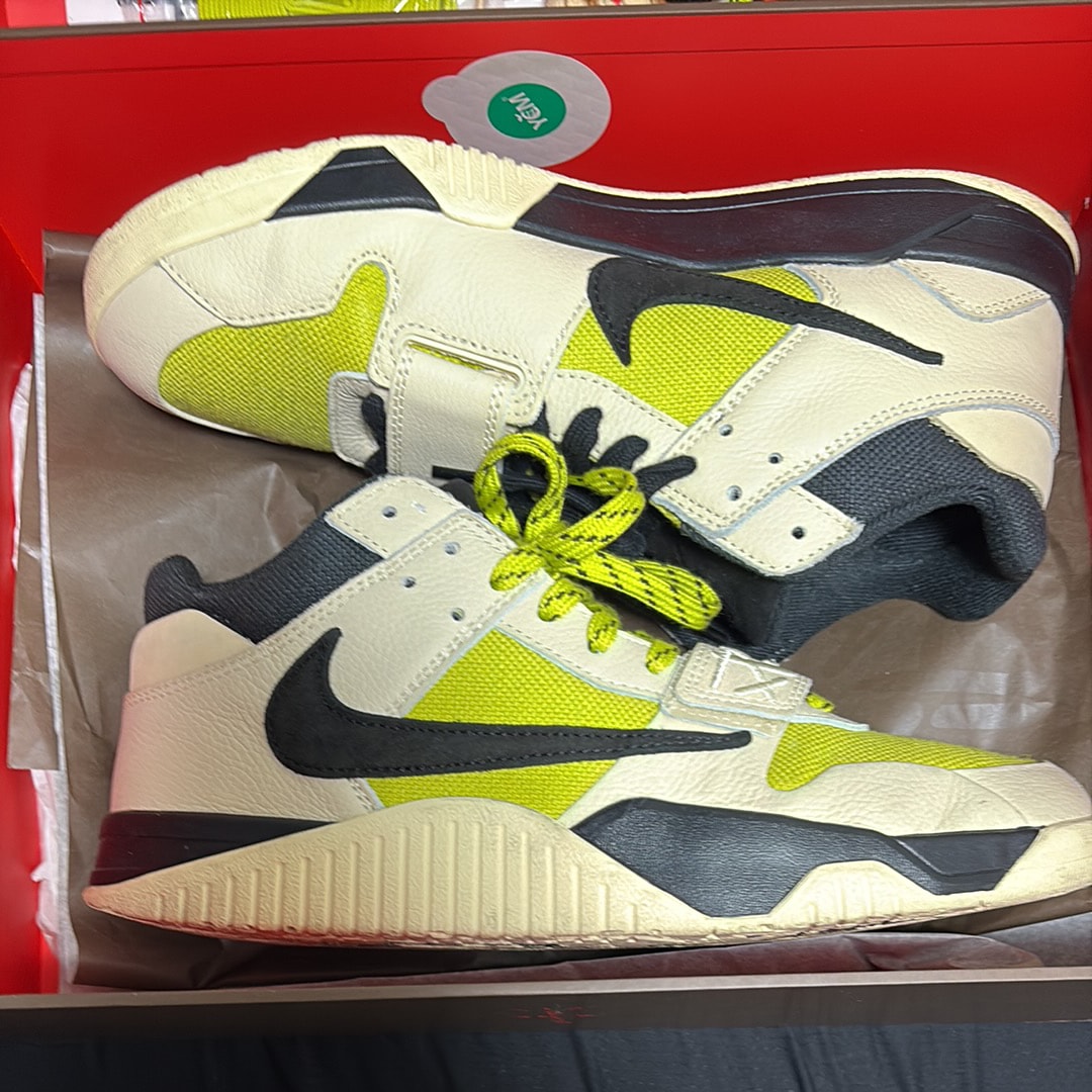 Travis Scott × Nike Jordan Jumpman Jack TR CJ1 T-Rexx "Bright Cactus"