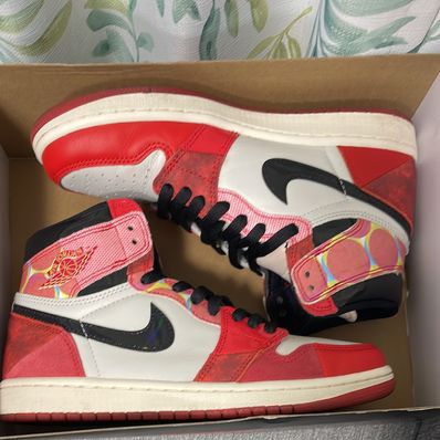 Spider-Man × Nike Air Jordan 1 Retro High OG SP "Spider-Man: Across the Spider-Verse/University Red"