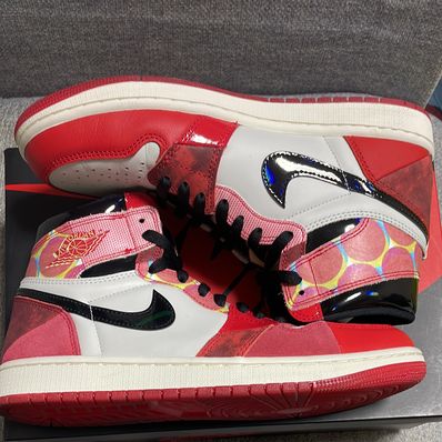Spider-Man × Nike Air Jordan 1 Retro High OG SP "Spider-Man: Across the Spider-Verse/University Red"