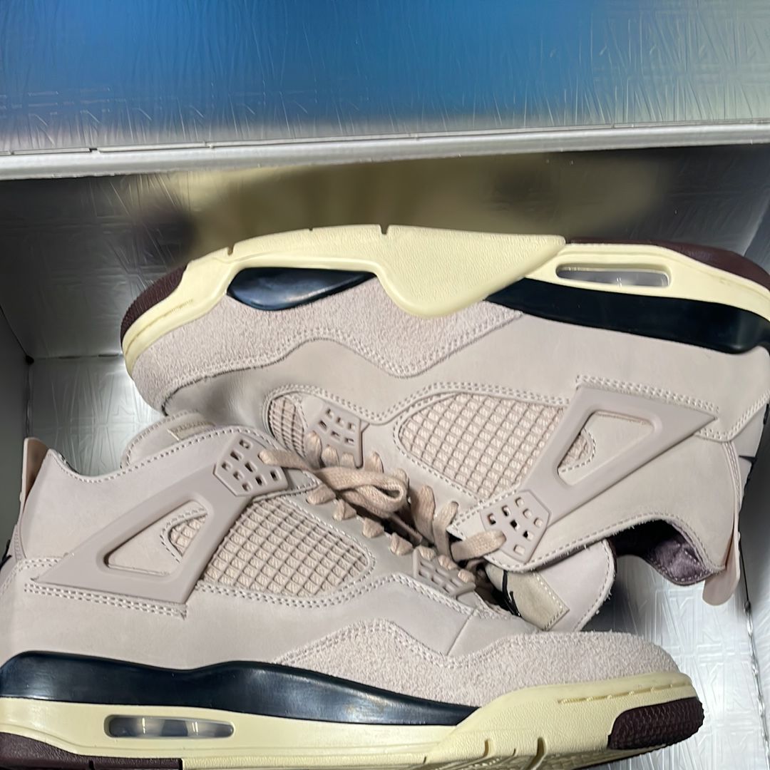A Ma Maniere × Nike Women's Air Jordan 4 Retro OG SP "Fossil Stone/WYWS"