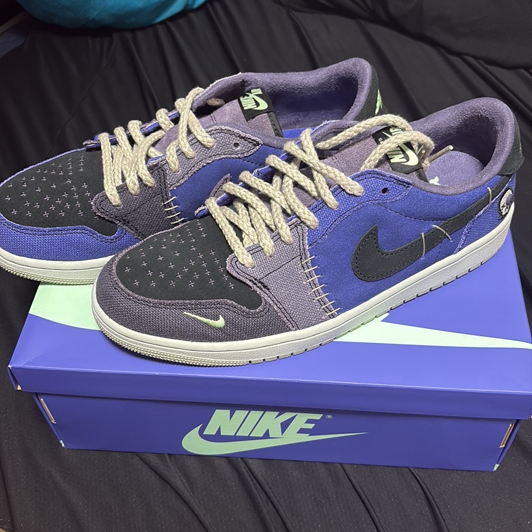 Zion Williamson × Nike Air Jordan 1 Low OG "Voodoo Alternate"