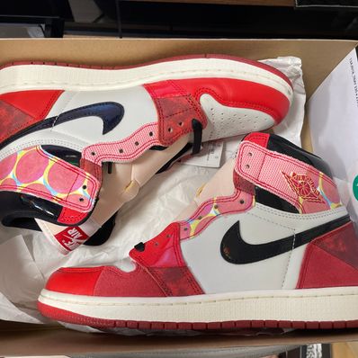 Spider-Man × Nike Air Jordan 1 Retro High OG SP "Spider-Man: Across the Spider-Verse/University Red"
