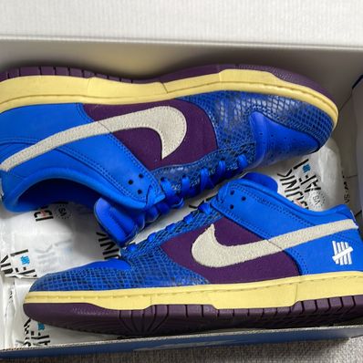 UNDEFEATED × Nike Dunk Low SP "Royal"