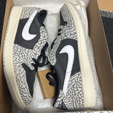 Nike Air Jordan 1 Retro Low OG "Black Cement"