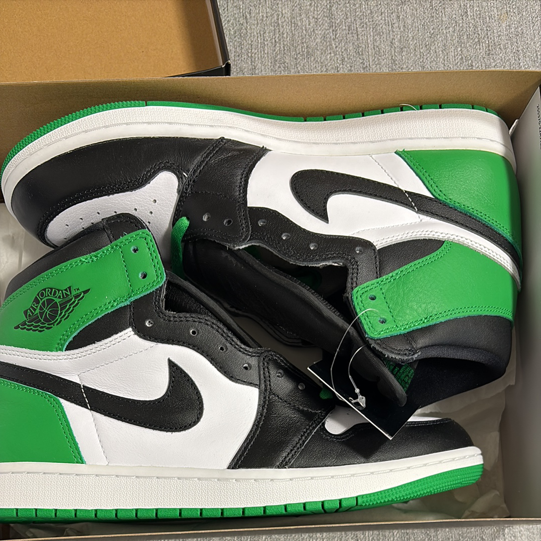 Nike Air Jordan 1 Retro High OG "Celtics/Black and Lucky Green" (2023)