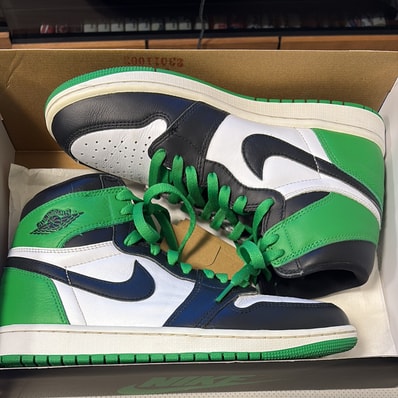 Nike Air Jordan 1 Retro High OG "Celtics/Black and Lucky Green" (2023)