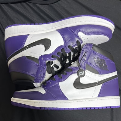 Nike Air Jordan 1 Retro High OG "Court Purple/White/Black" (2020)