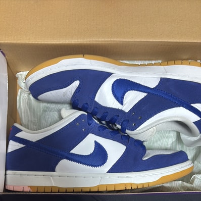 Nike SB Dunk Low "Los Angeles Dodgers/Deep Royal Blue"