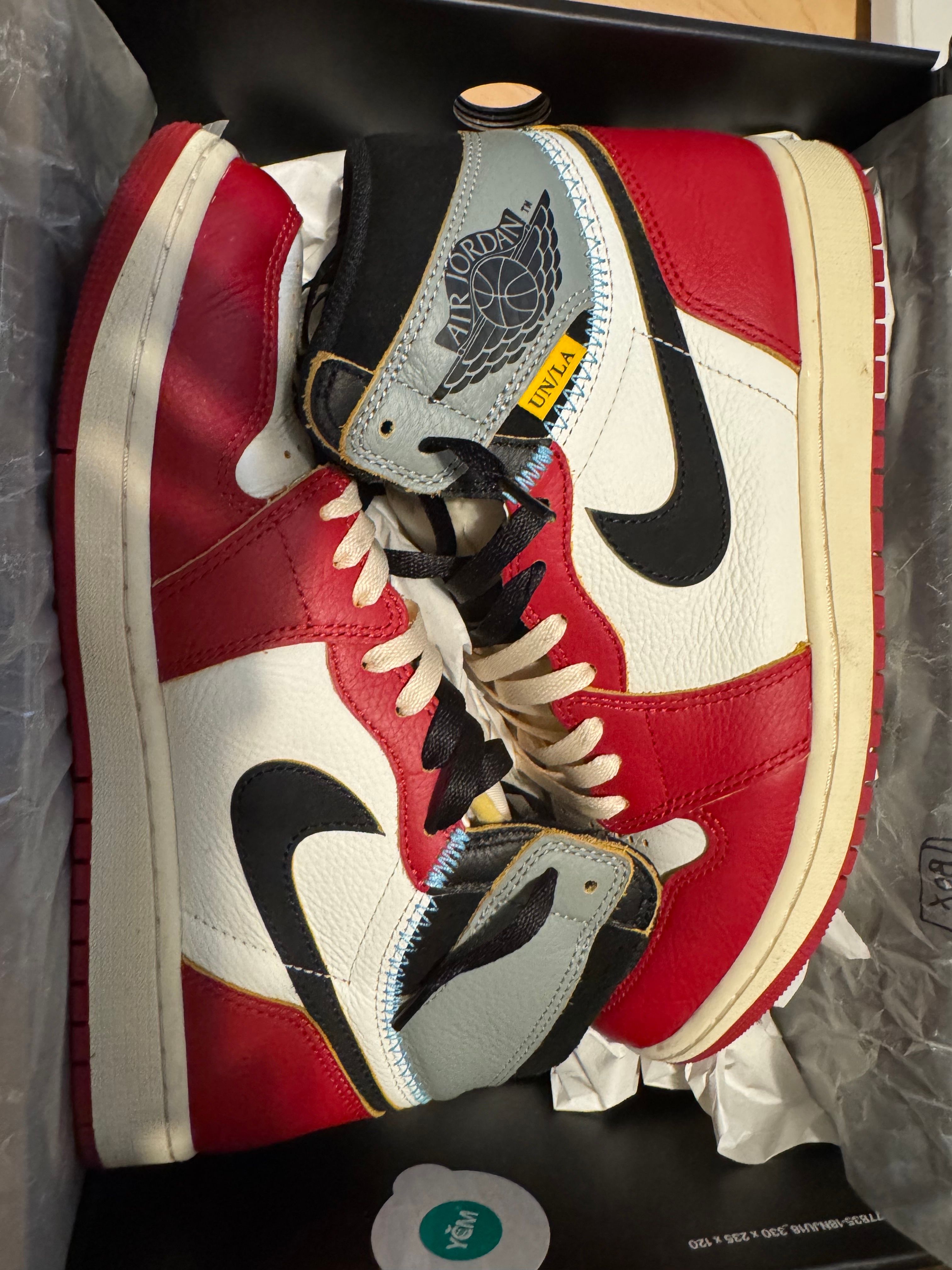 UNION × Nike Air Jordan 1 Retro High OG "Chicago/Shadow"