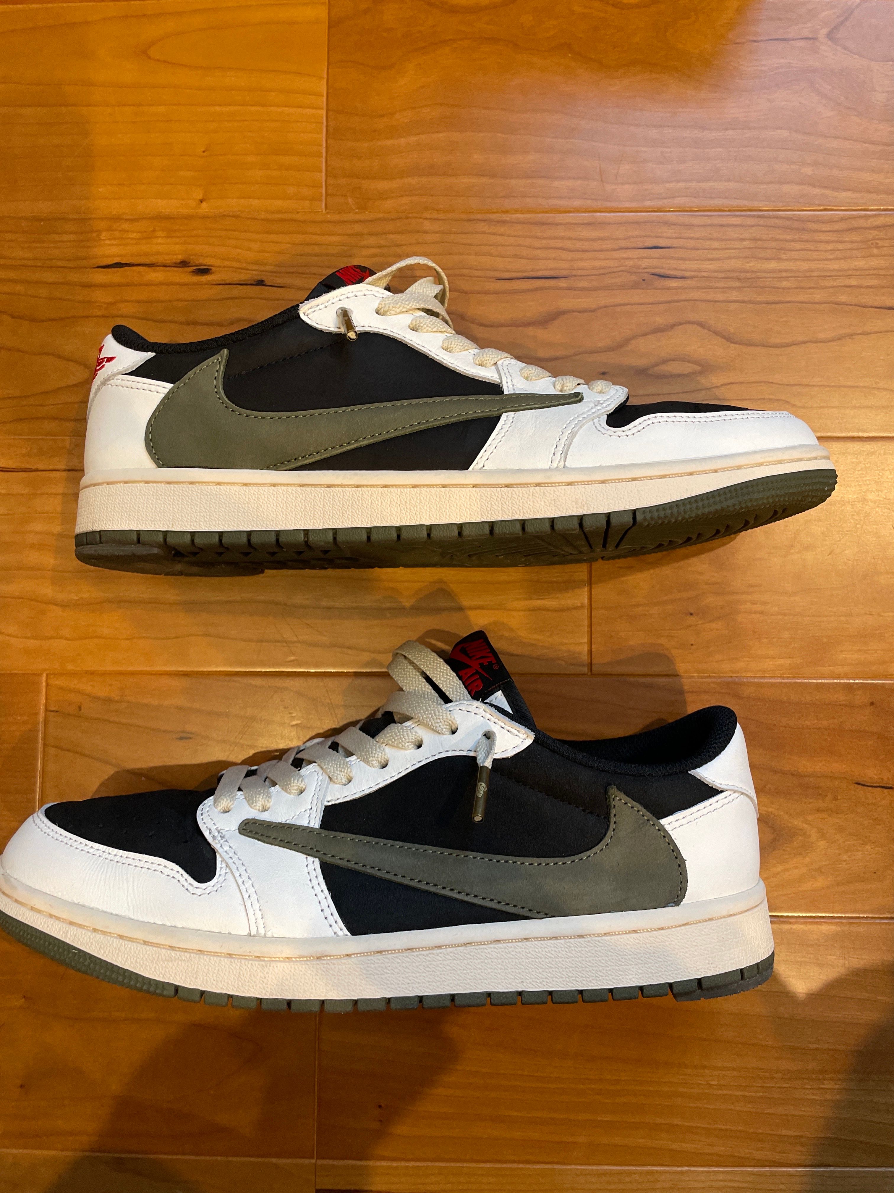Travis Scott × Nike Women's Air Jordan 1 Low OG "Medium Olive"