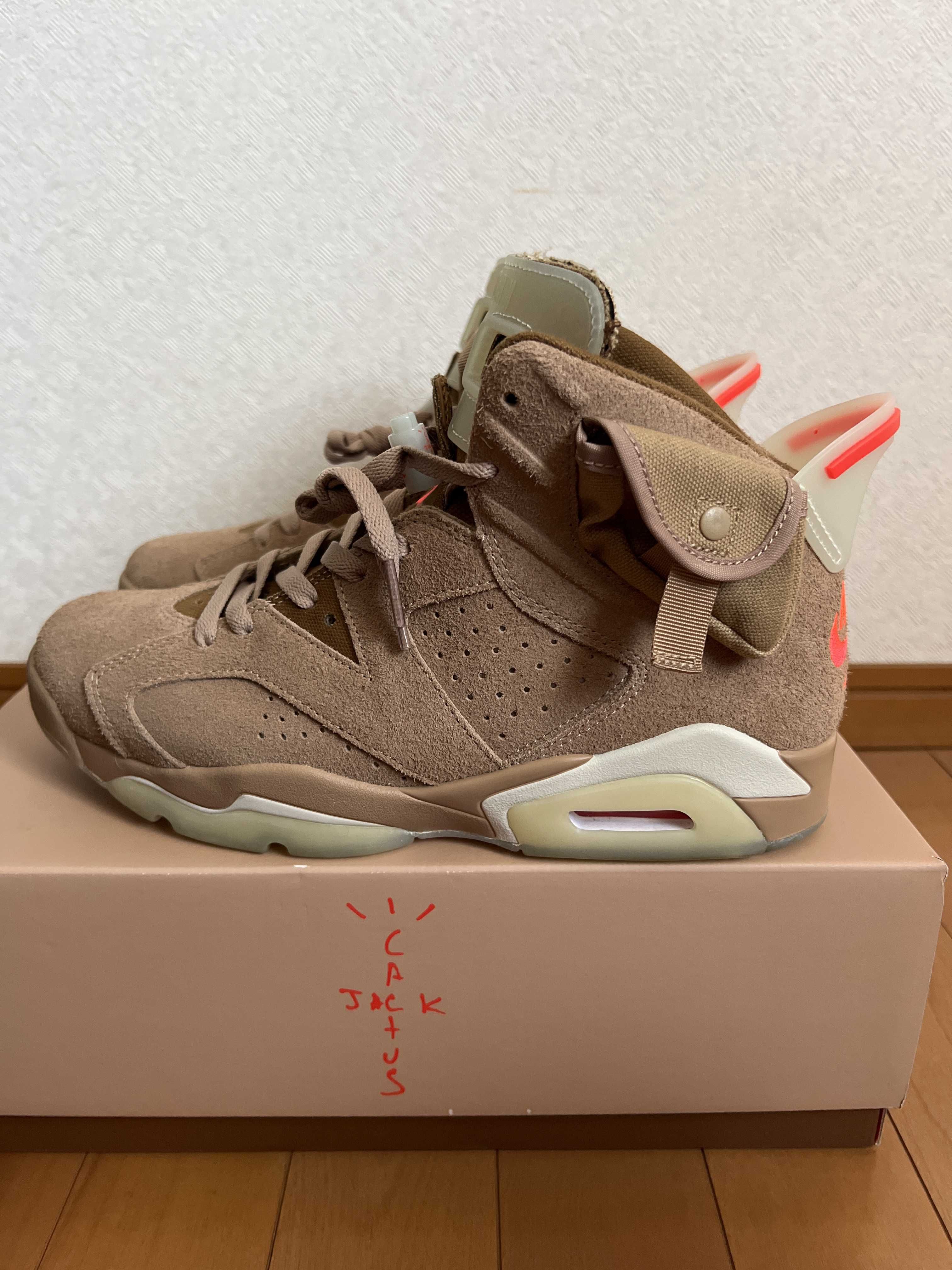 Travis Scott × Nike Air Jordan 6 "British Khaki"