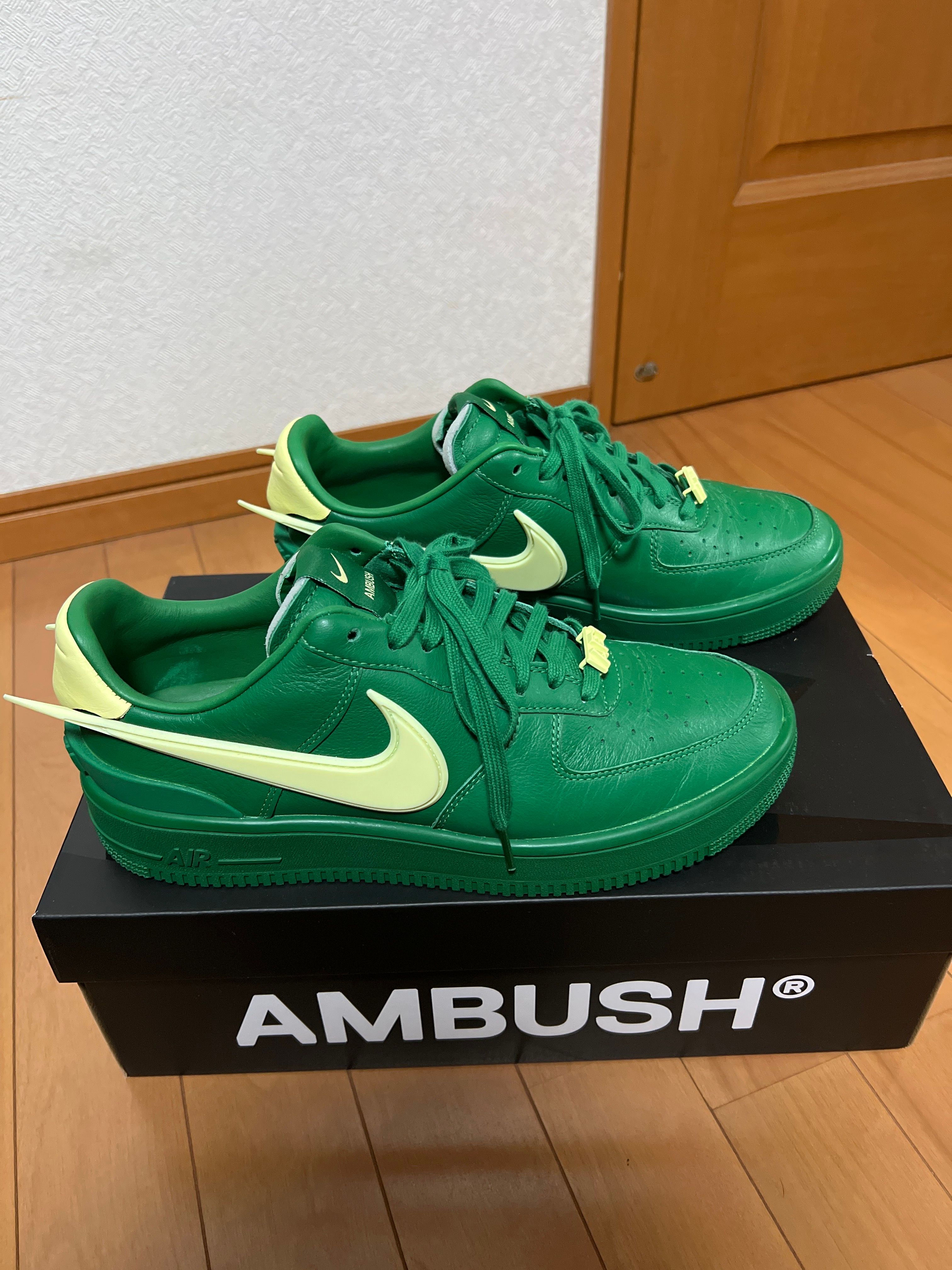 AMBUSH × Nike Air Force 1 Low "Pine Green and Citron"