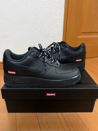Supreme × Nike Air Force 1 Low "Black"
