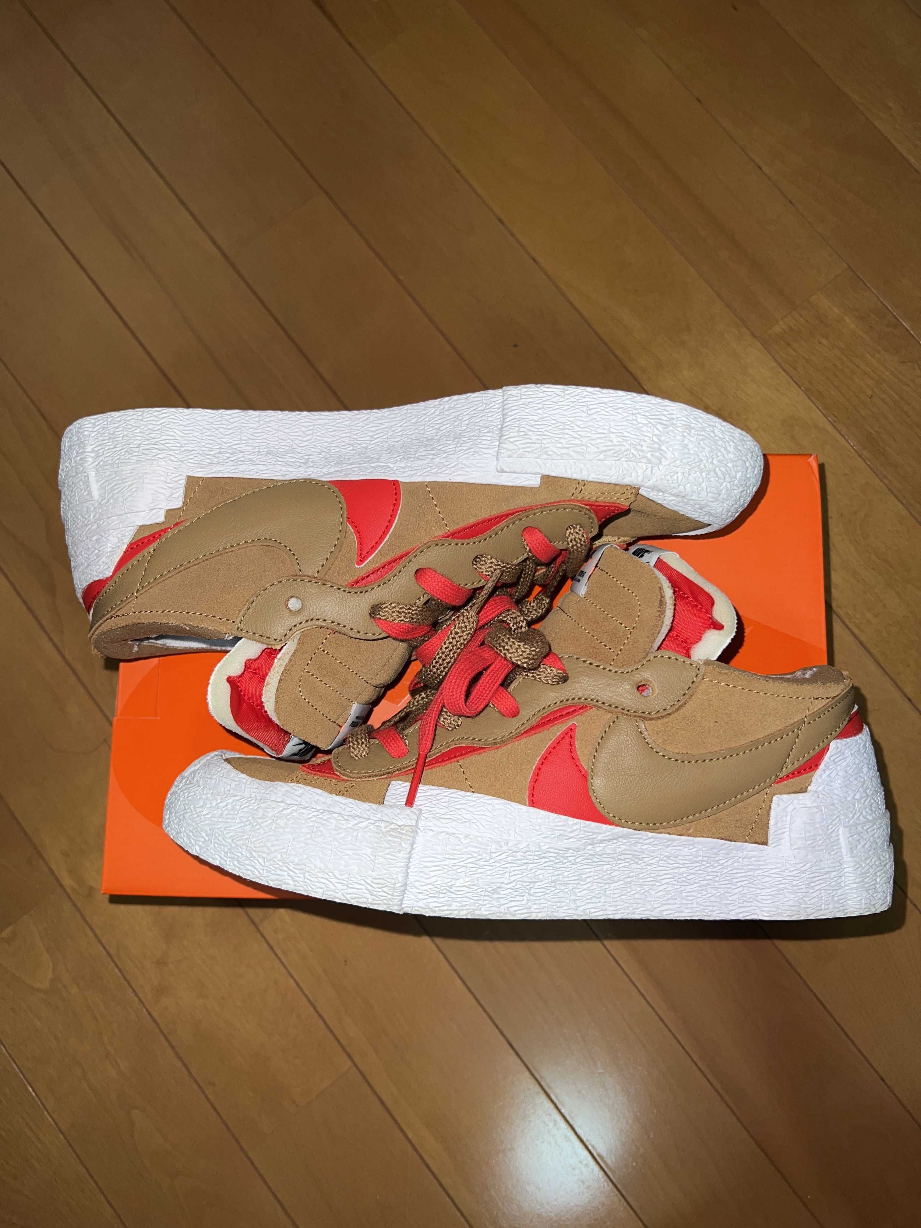 SACAI × NIKE BLAZER LOW "BRITISH TAN"