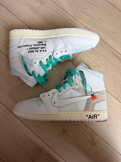 Virgil Abloh Archive (V.A.A.) × Nike Air Jordan 1 Retro High OG "Alaska"