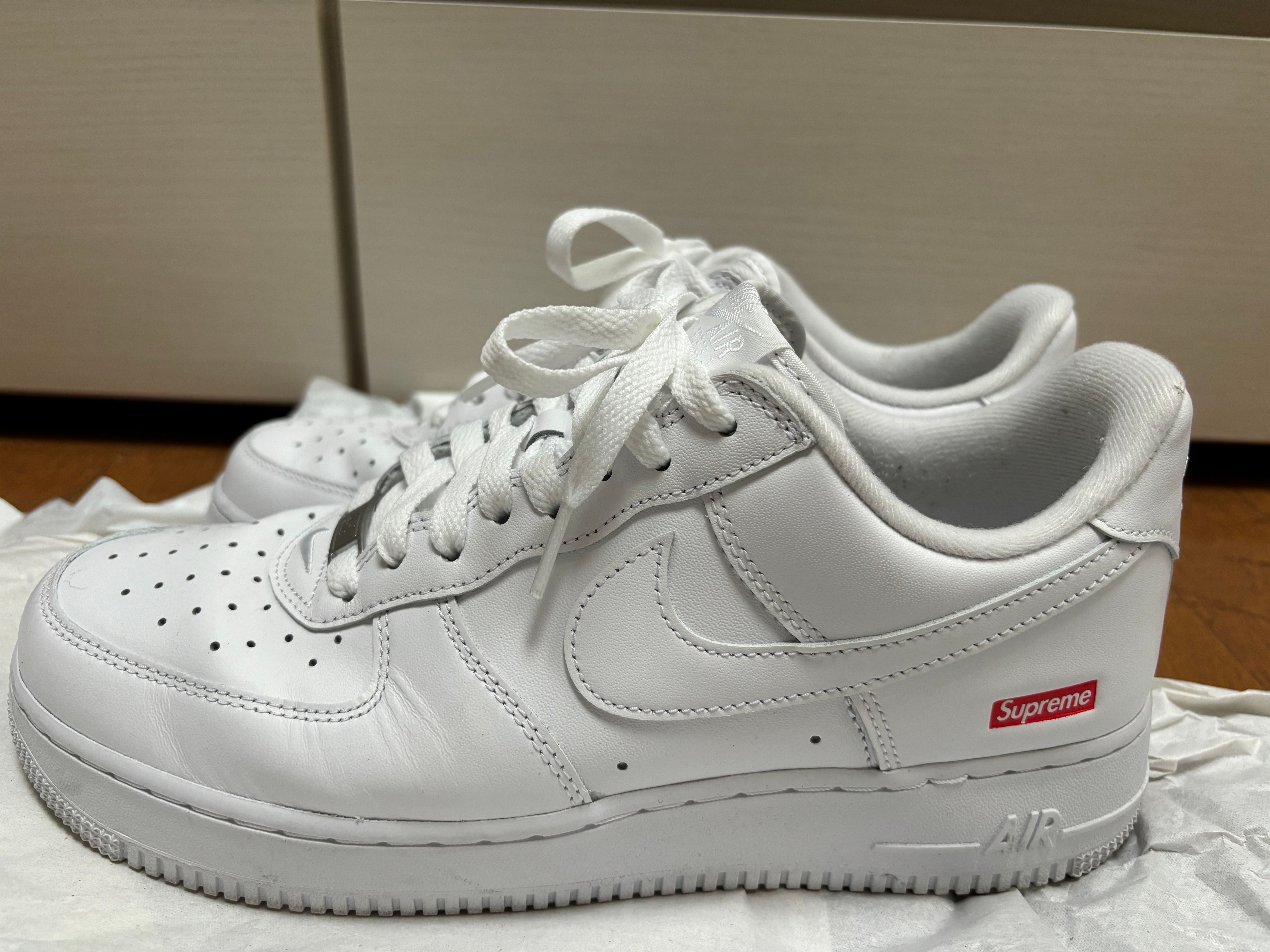 Supreme × Nike Air Force 1 Low "White"