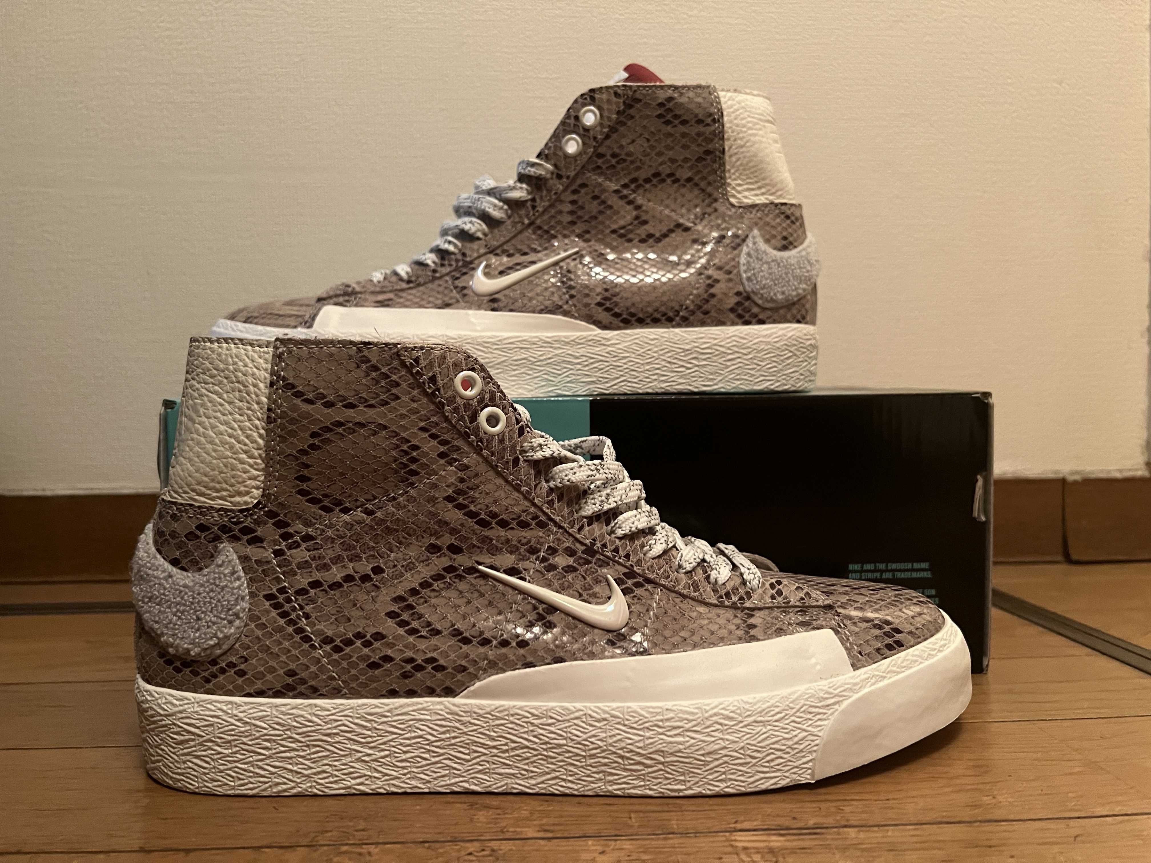 SOULLAND × Nike SB Blazer Mid "Snakeskin"