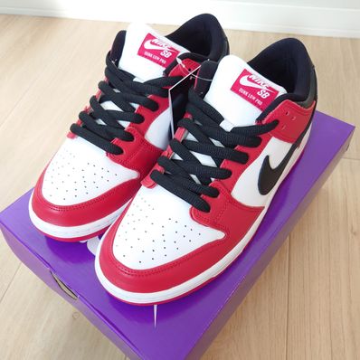Nike SB Dunk Low Pro "J-Pack Chicago/Varsity Red and White"
