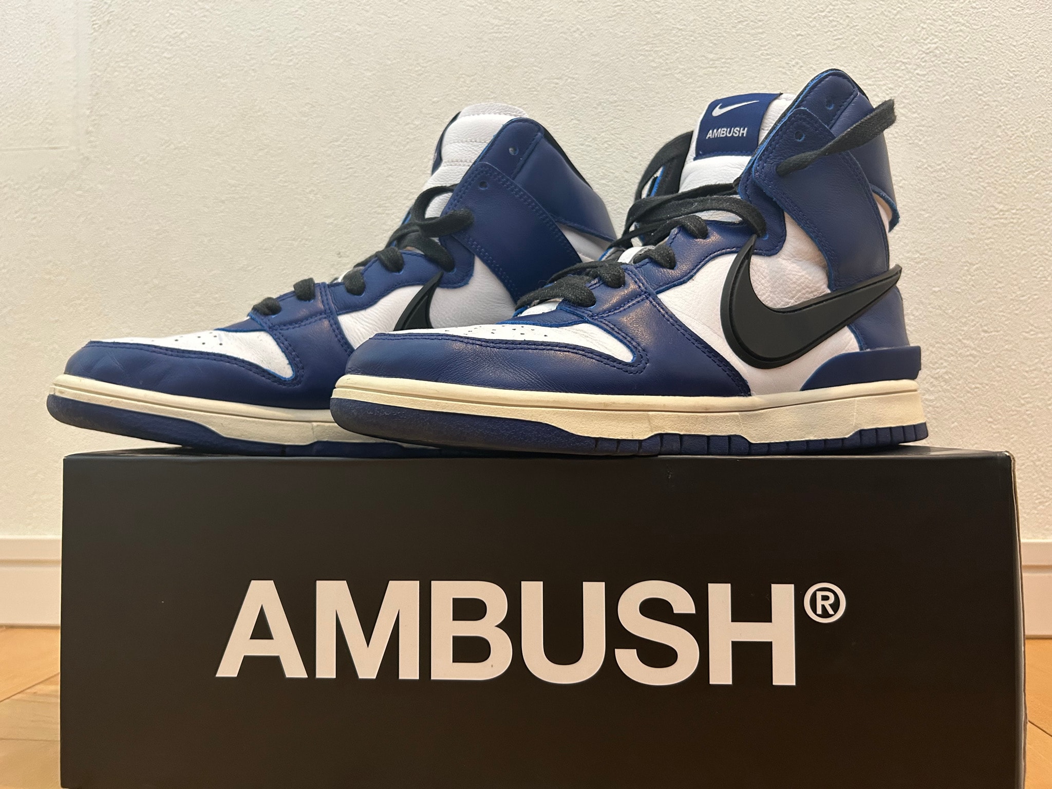 Ambush × Nike Dunk High "Deep Royal"