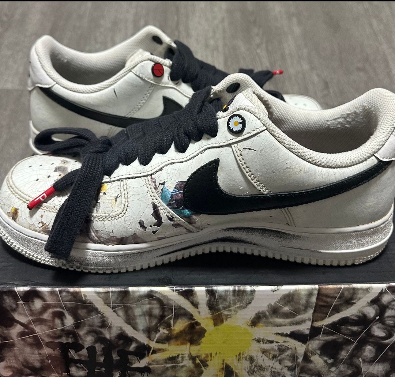 PEACEMINUSONE × Nike Air Force 1 Low "Para-noise/White/Black" / G-DRAGON
