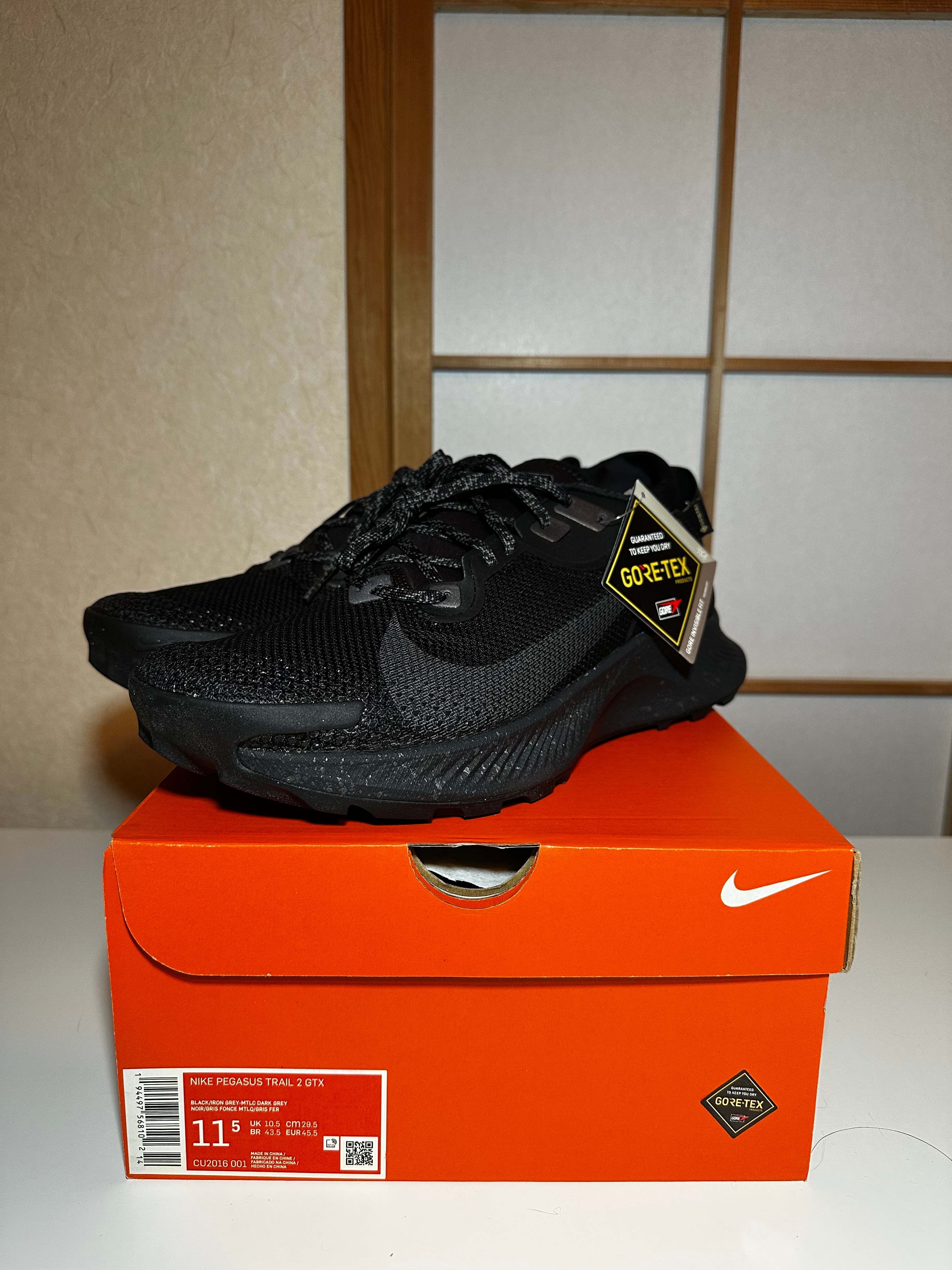 Nike Pegasus Trail 2 GORE-TEX "Black"
