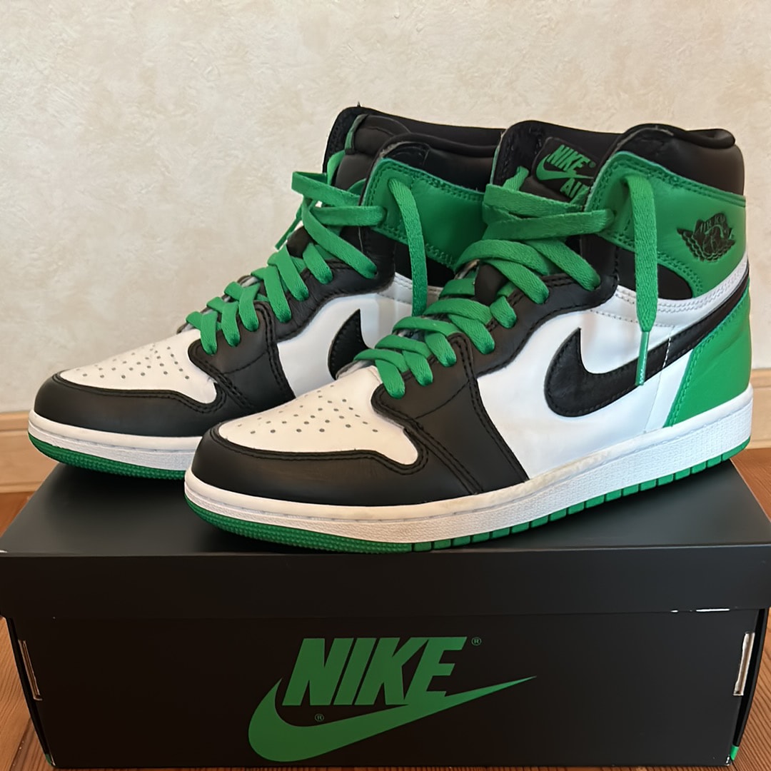 Nike Air Jordan 1 Retro High OG "Celtics/Black and Lucky Green" (2023)