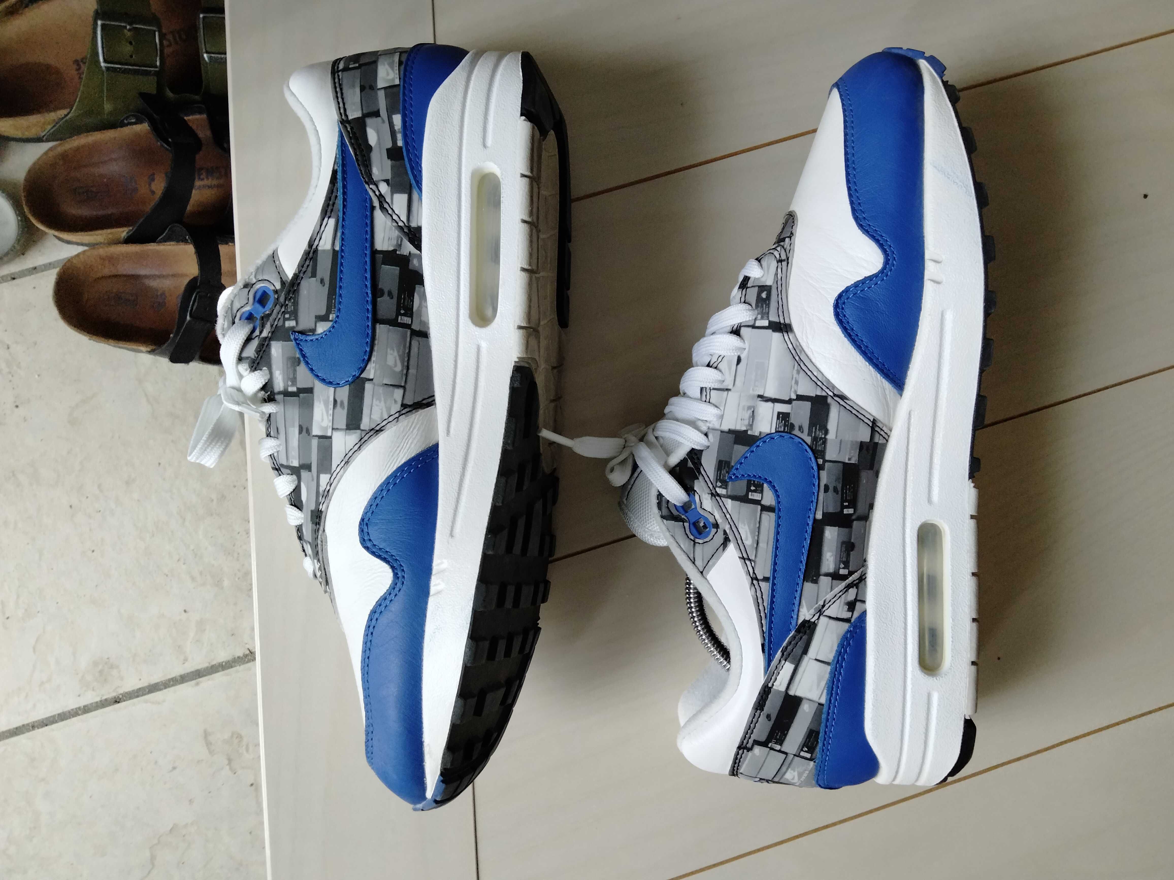 atmos × Nike Air Max 1 Blue "We Love Nike"