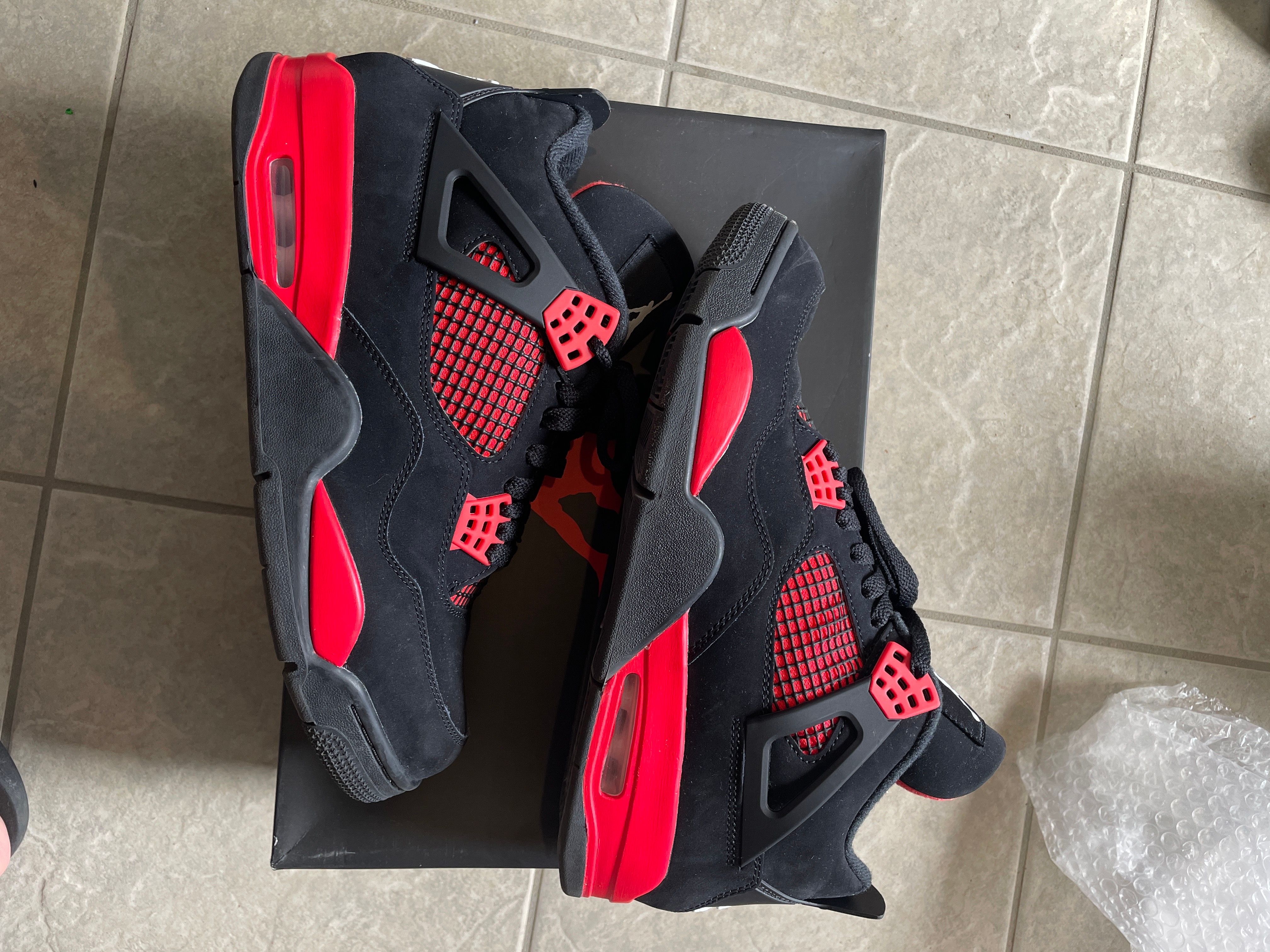 Nike Air Jordan 4 "Red Thunder/Crimson"