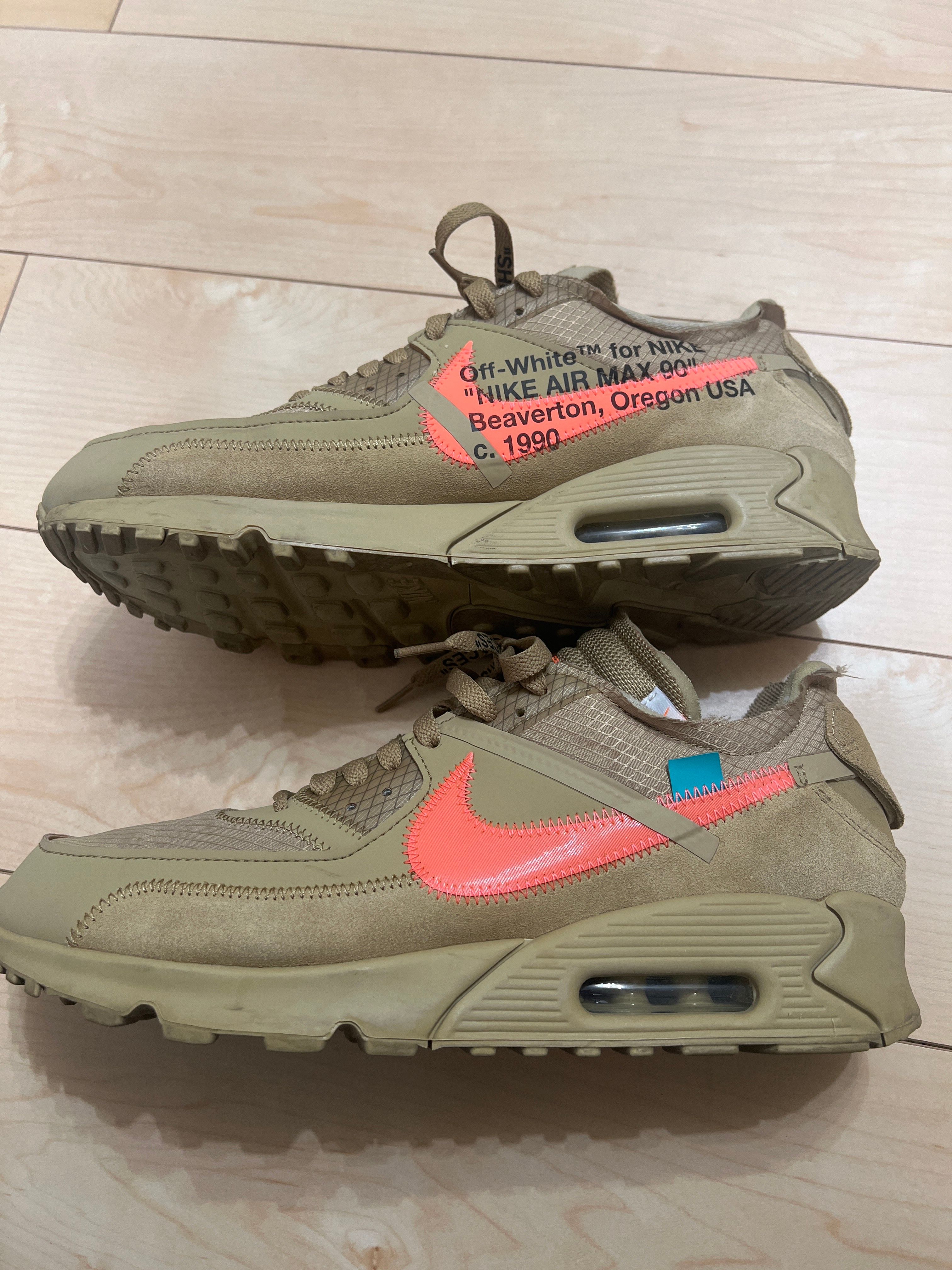 Off-White × Nike Air Max 90 "Desert Ore"