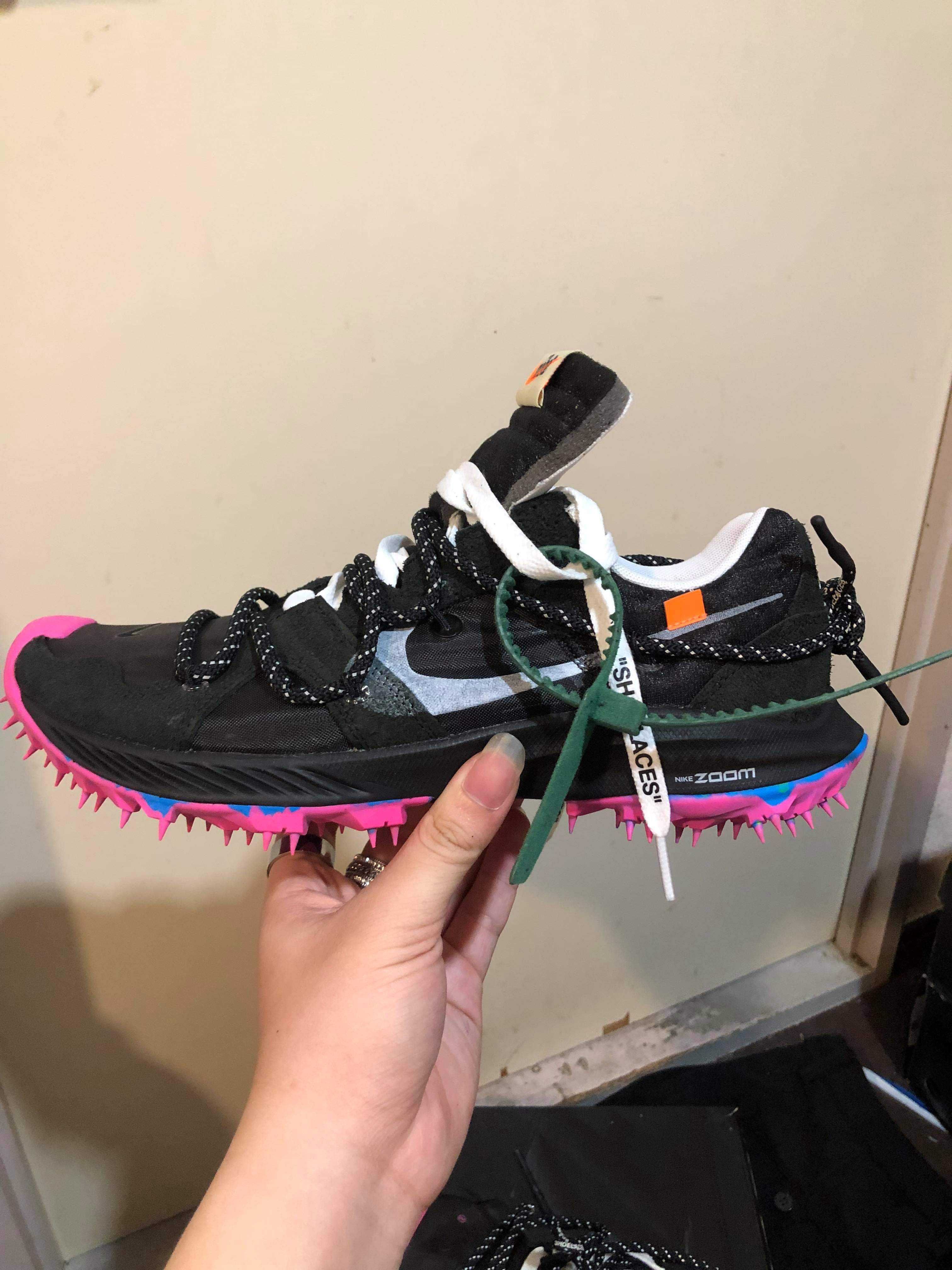 Off-White × Nike Women's Zoom Terra Kiger 5 "Black"