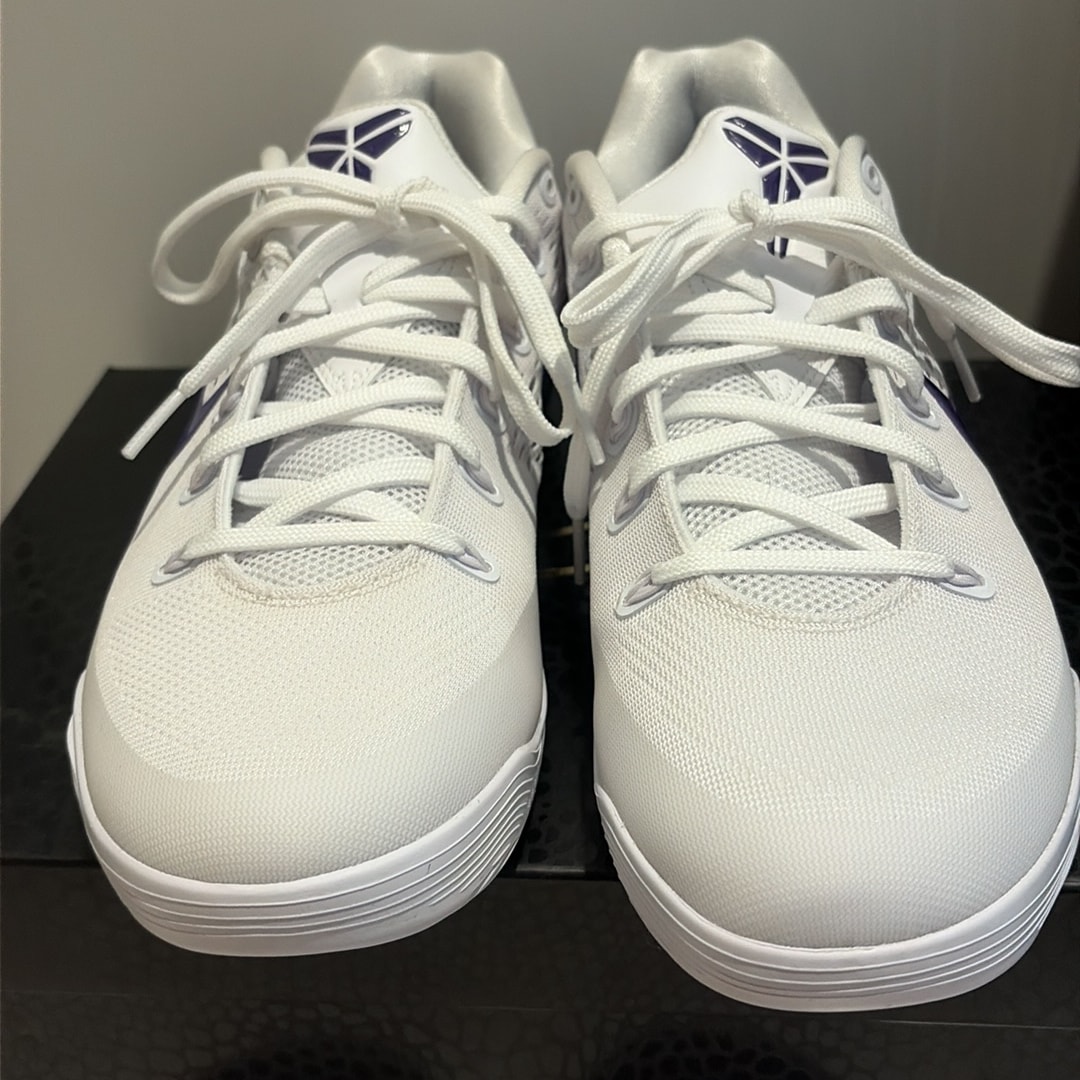 Nike Kobe 9 Elite Low EM Protro "White/White/Court Purple"