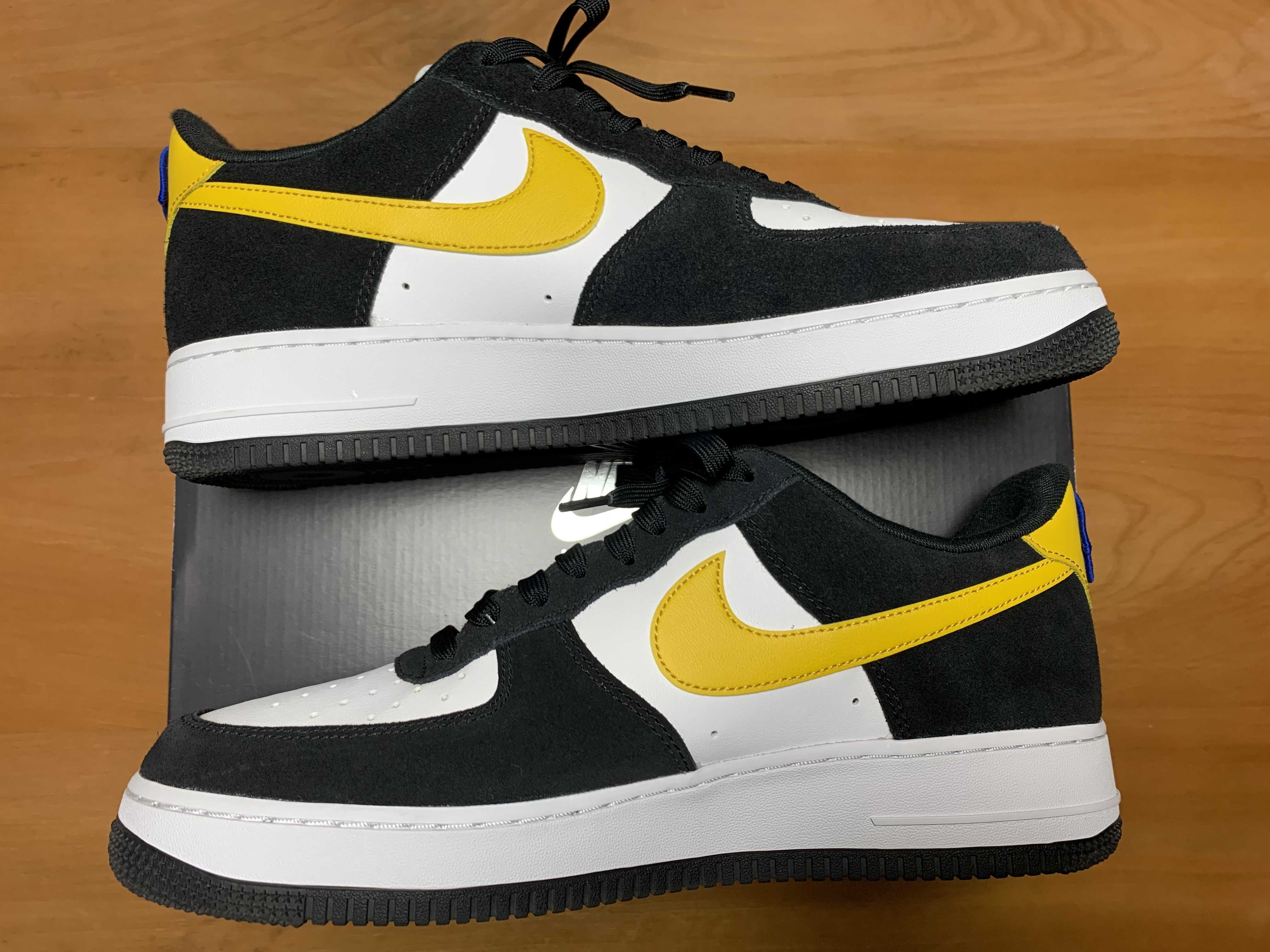 Nike Air Force 1 Low'07 LV8 Athletic Club "Black/Dark Sulfur"