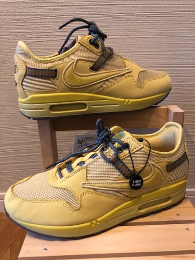 Travis Scott × Nike Air Max 1 "CACT.US Gold"