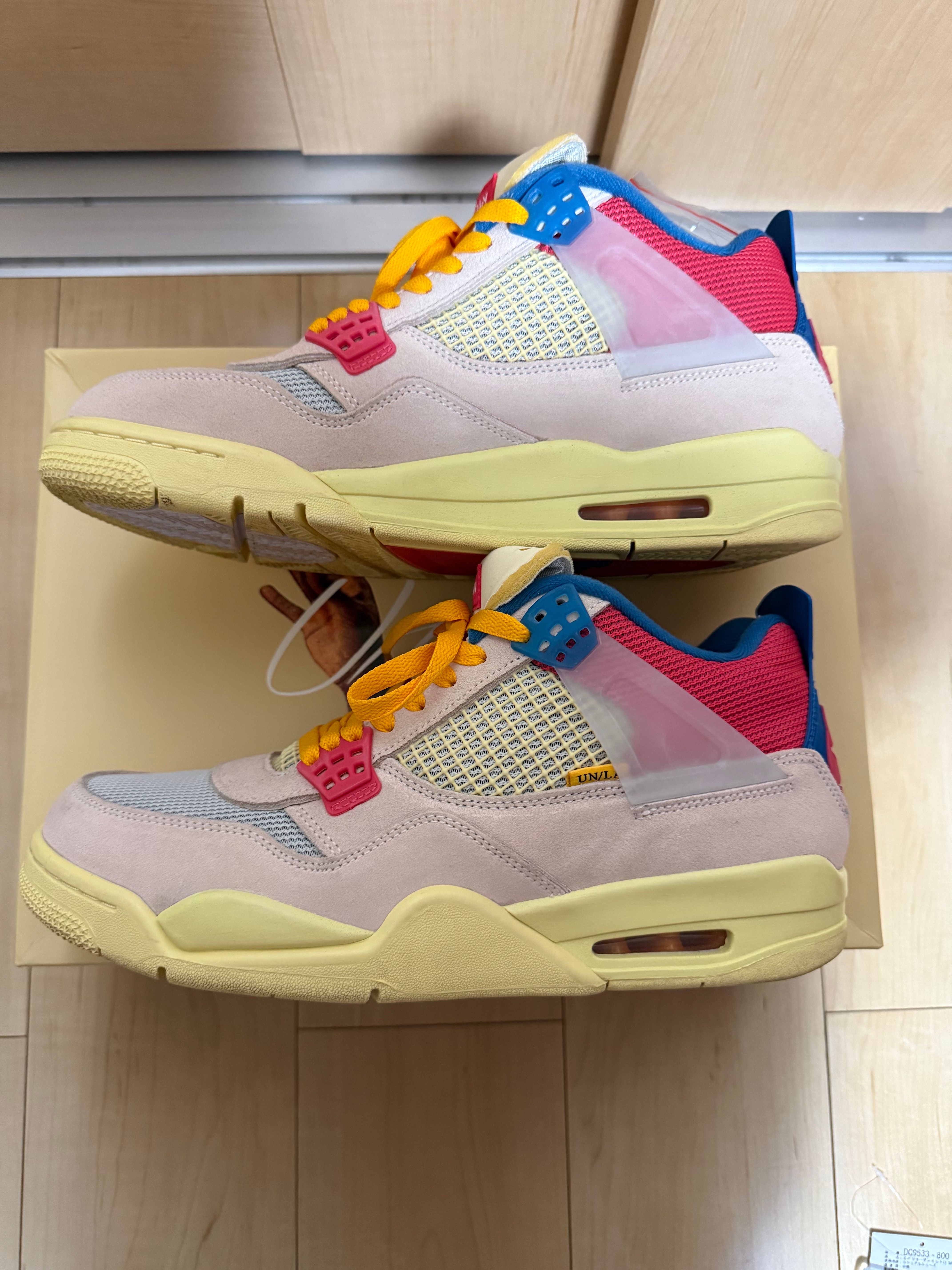 UNION × Nike Air Jordan 4 SP "Guava Ice/Light Fusion Red"
