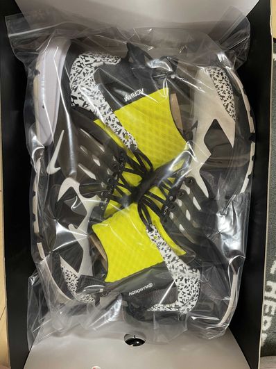 ACRONYM × Nike Air Presto Mid "White/Black/Dynamic Yellow"