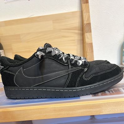 Travis Scott × Nike Air Jordan 1 Low OG SP "Black Phantom"