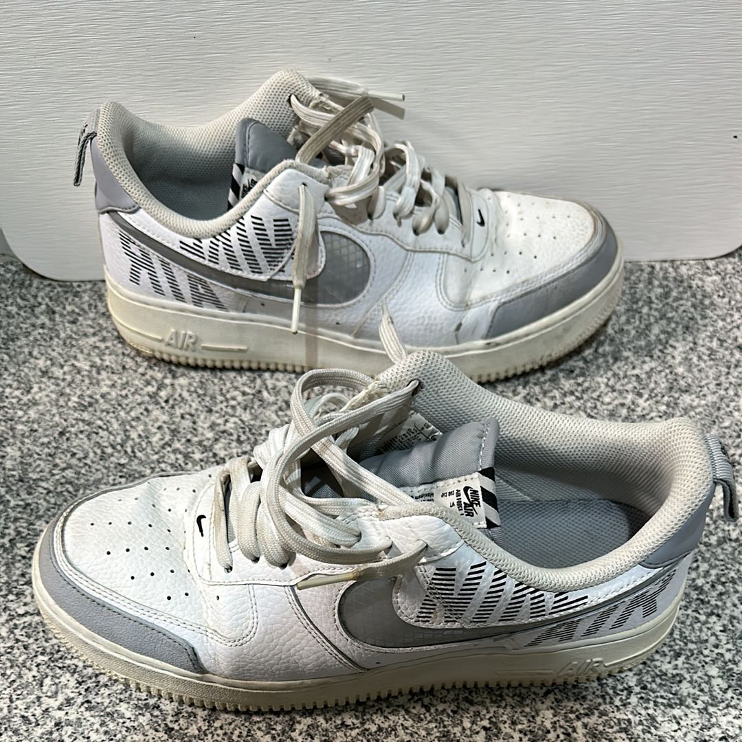 Nike GS Air Force 1 Low LV8 "White Wolf Grey"