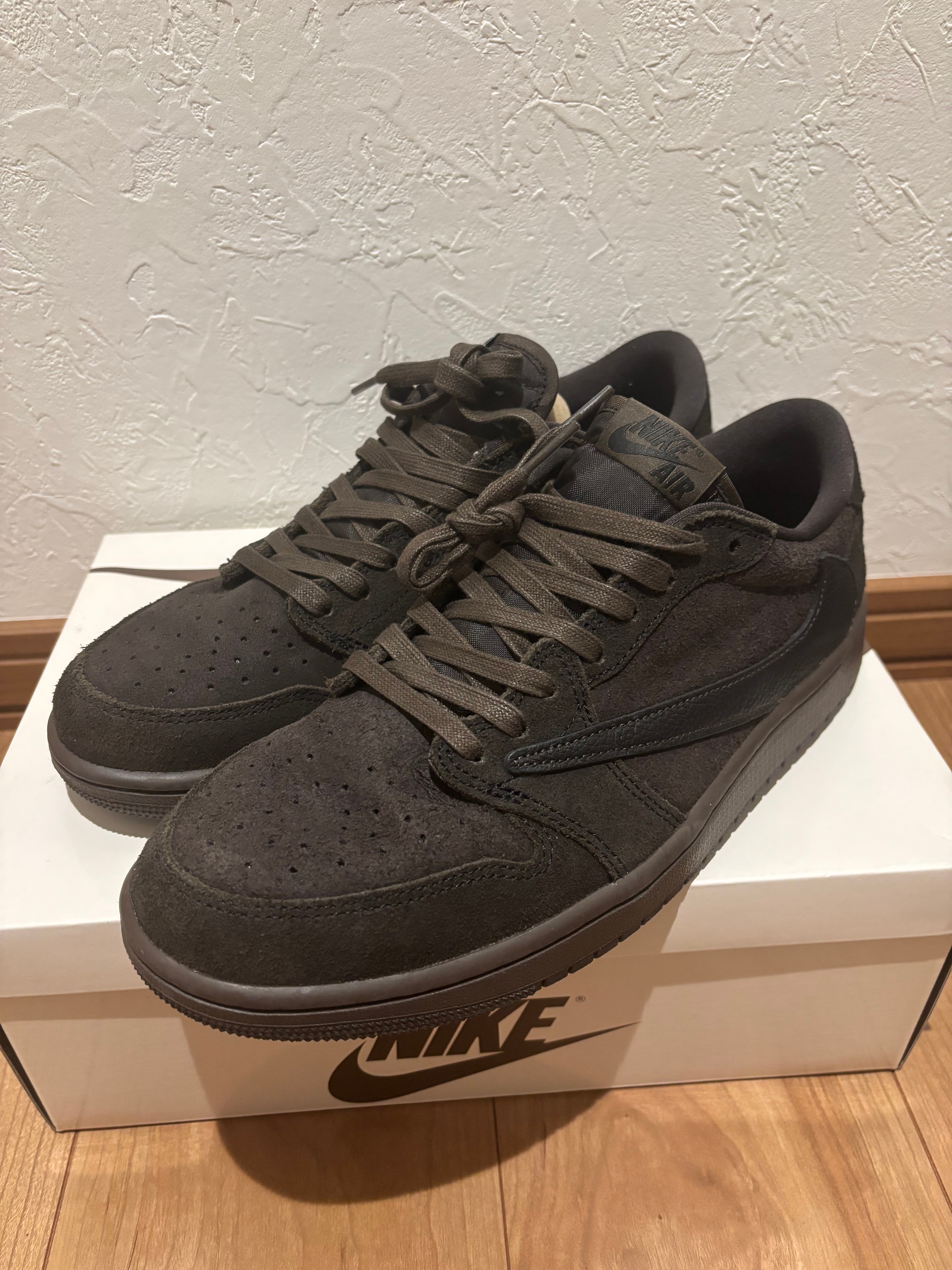 Travis Scott × Nike Air Jordan 1 Low OG SP "Velvet Brown and Dark Mocha"