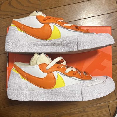 SACAI × NIKE BLAZER LOW "MAGMA ORANGE"