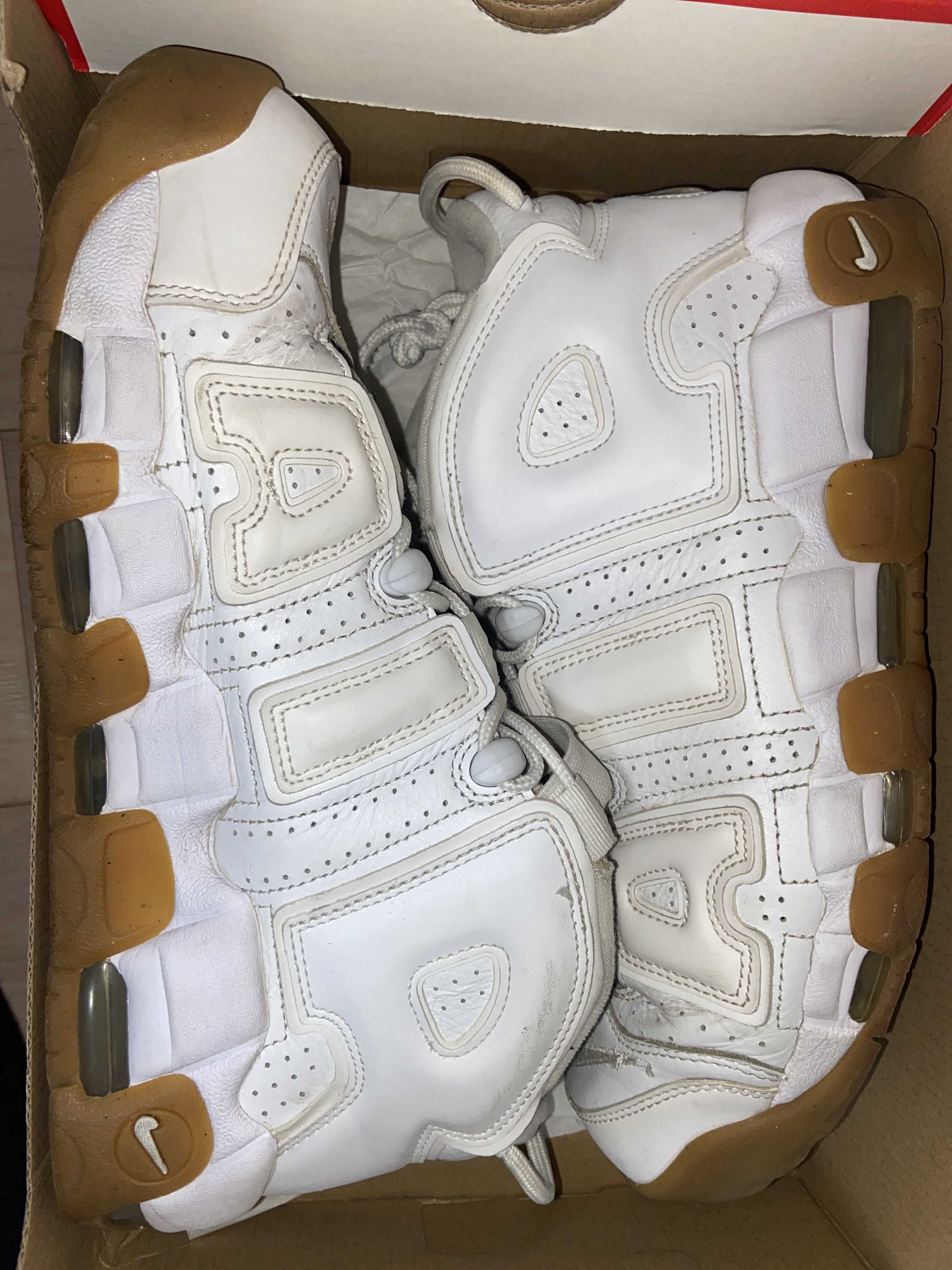 NIKE AIR MORE UPTEMPO "WHITE/WHITE"