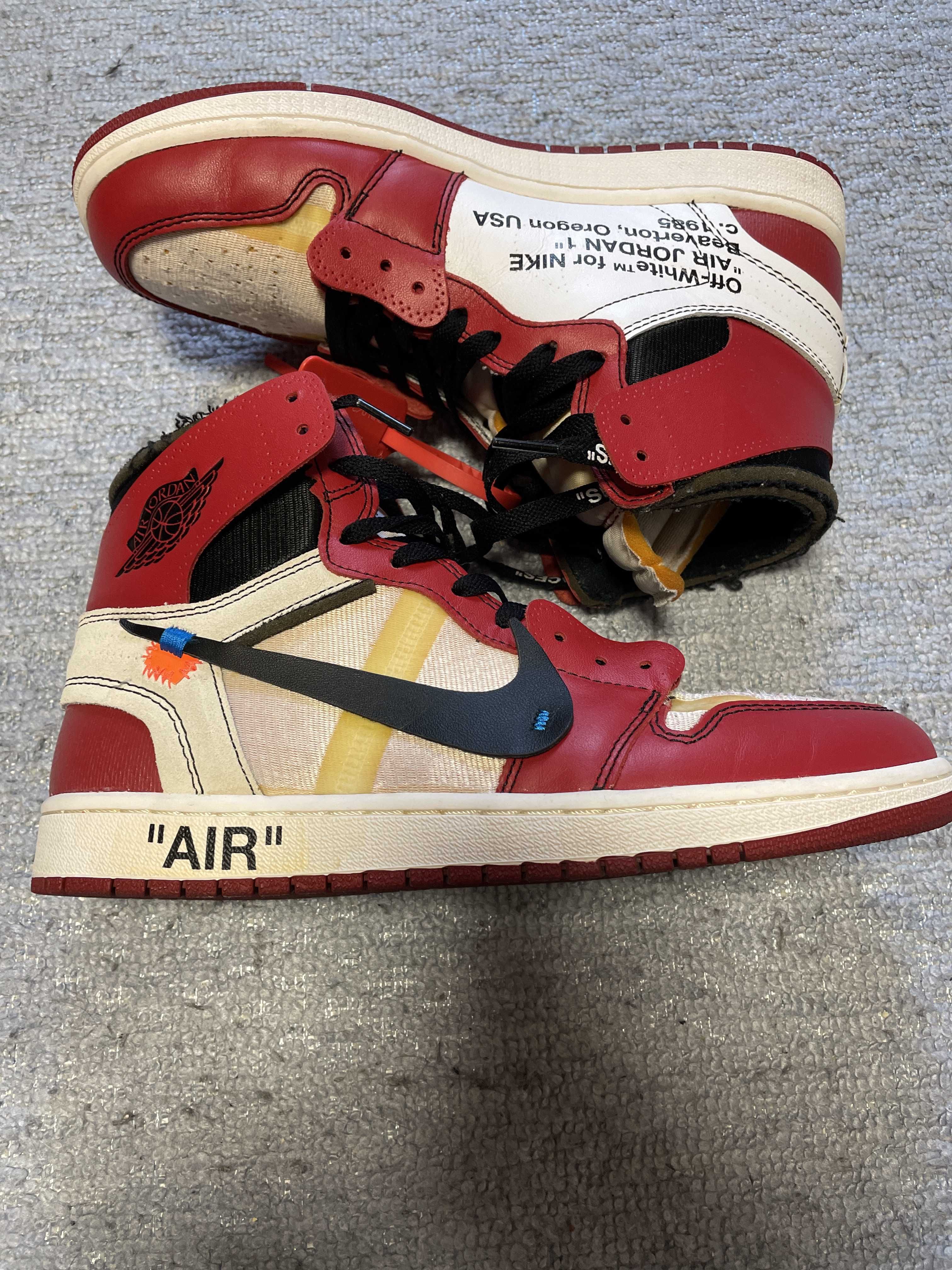 Off-White × Nike Air Jordan 1 Retro High The Ten "Chicago"